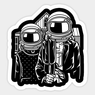 Space family Sticker